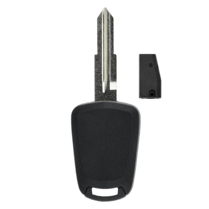 MT-KEY Auto Zünd Schlüssel Rohling DWO4R + ID60 80 Bit T16 Keramik Transponder Wegfahrsperre kompatibel mit Chevrolet Epica V250 Ab 06 Evanda V200 03-06 Daewoo Evanda 03-06