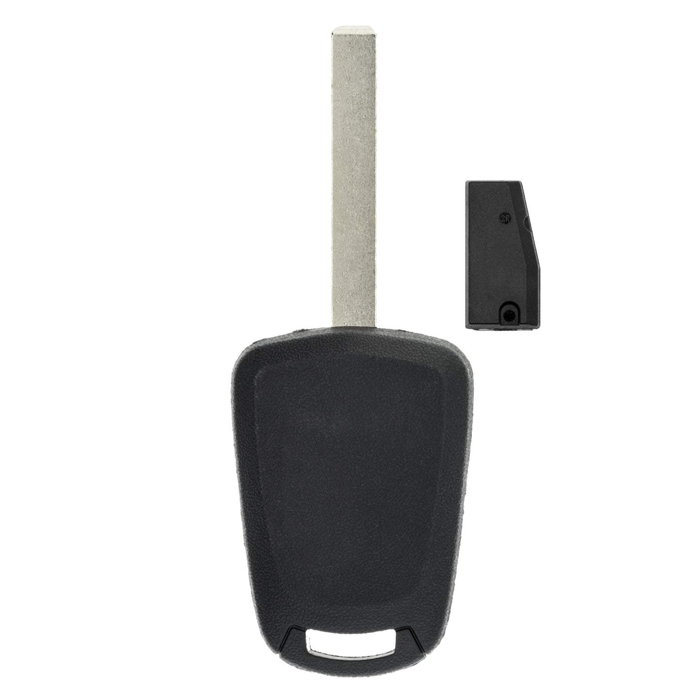 MT-KEY Auto Zünd Schlüssel Rohling GM45 + ID46 Transponder Wegfahrsperre kompatibel mit Pontiac G8 08-09