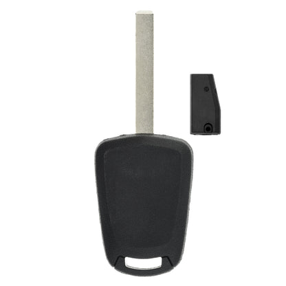 MT-KEY Auto Zünd Schlüssel Rohling GM45 + ID46 Transponder Wegfahrsperre kompatibel mit Pontiac G8 08-09