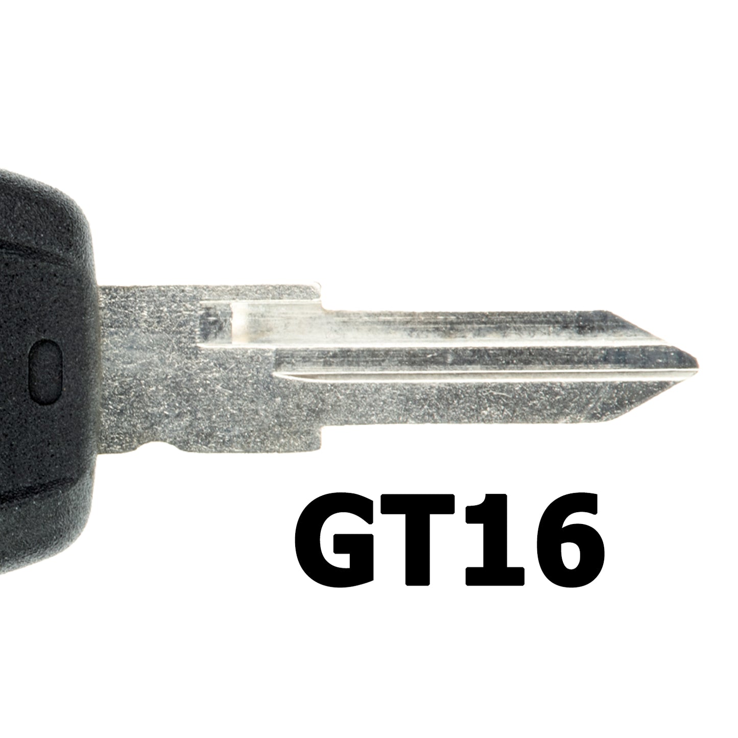 MT-KEY Auto Zünd Schlüssel Rohling GT16 + ID33 Transponder Wegfahrsperre kompatibel mit Alfa Romeo 164 95-98 164 Plus 95-98