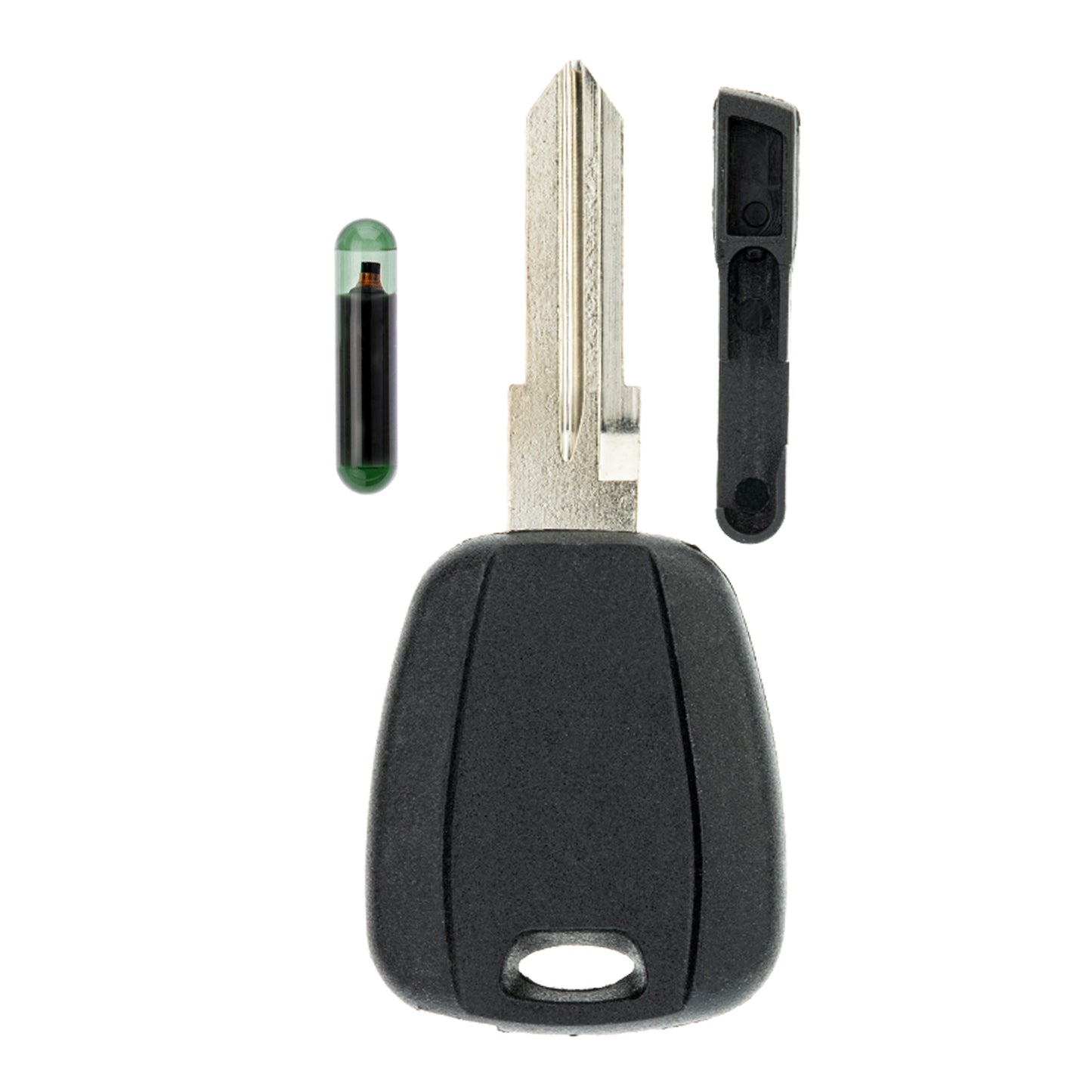 MT-KEY Roller Zünd Schlüssel Rohling Schwarz GT15R + ID11 Transponder kompatibel mit Piaggio Beverly Carnaby Ab 09 Fly 09-12 Hexagon 98-03 Liberty Ab 03 Skipper 00-02 Vespa Ab 96 X7 07-09 X8 X9 98-07