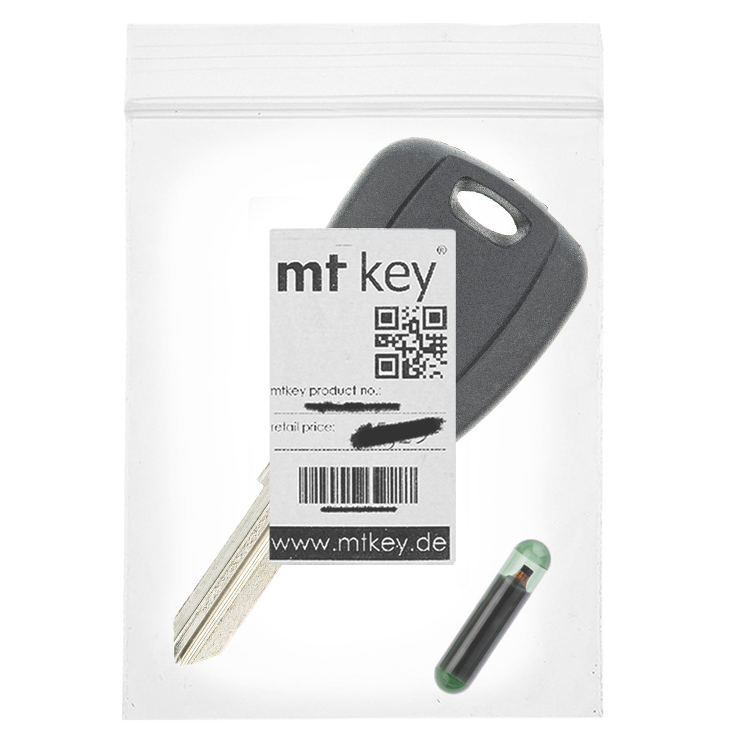 MT-KEY Roller Zünd Schlüssel Rohling Schwarz GT15R + ID11 Transponder kompatibel mit Piaggio Beverly Carnaby Ab 09 Fly 09-12 Hexagon 98-03 Liberty Ab 03 Skipper 00-02 Vespa Ab 96 X7 07-09 X8 X9 98-07