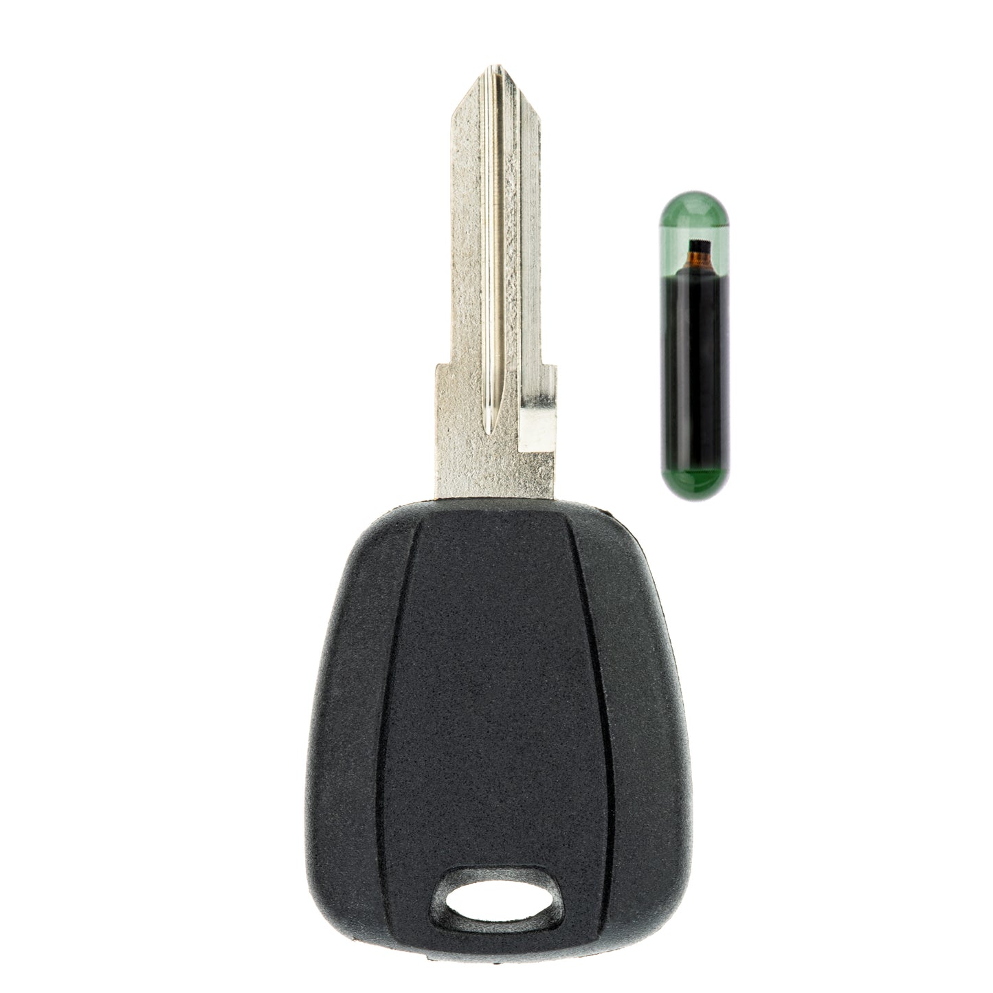 MT-KEY Roller Zünd Schlüssel Rohling Schwarz GT15R + ID11 Transponder kompatibel mit Piaggio Beverly Carnaby Ab 09 Fly 09-12 Hexagon 98-03 Liberty Ab 03 Skipper 00-02 Vespa Ab 96 X7 07-09 X8 X9 98-07