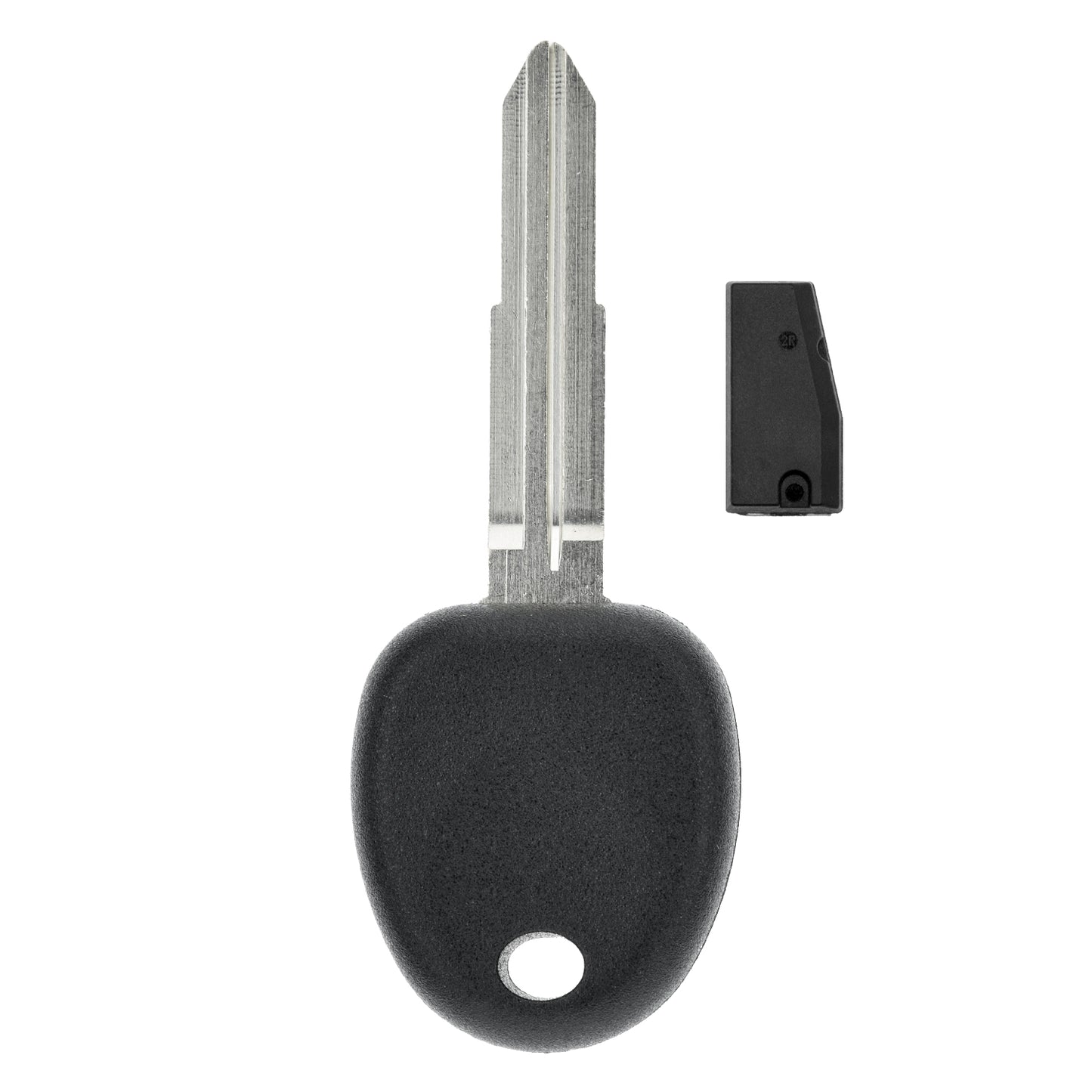MT-KEY Auto Zünd Schlüssel Rohling HYN10 + ID4C T4 Keramik Transponder kompatibel mit Hyundai Accent X3 96-99 Amica 99-03 Atos I 97-00 Atos Prime 99-01 Excel 96-99 Pony 95-99 Verna 96-99
