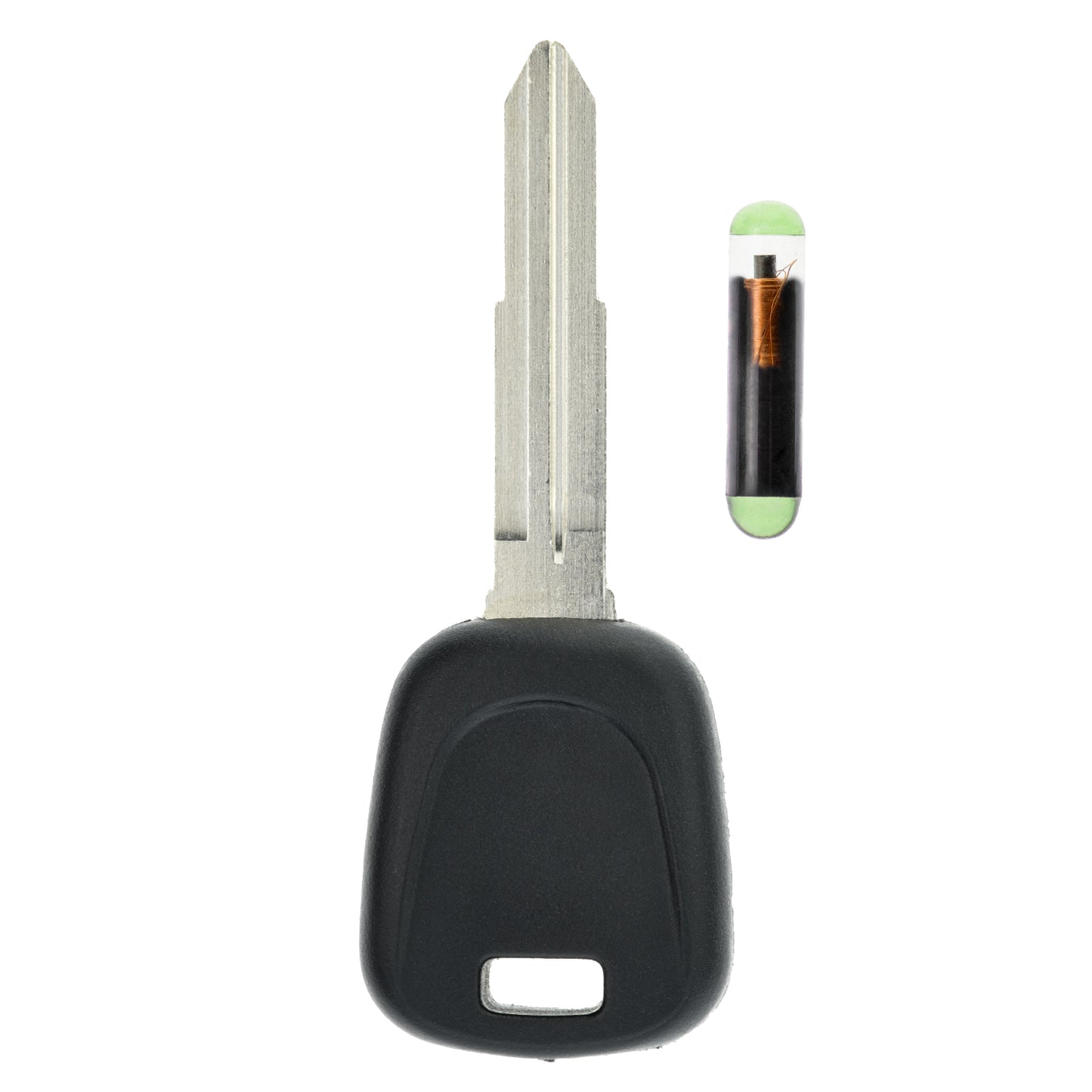 MT-KEY Auto Zünd Schlüssel Rohling ISU5 + ID48 Transponder Wegfahrsperre kompatibel mit Isuzu Aska 98-02 D-Max 02-06 I-280 I-290 I-350 I-370 Kb240 Kb300 Alle Baujahre