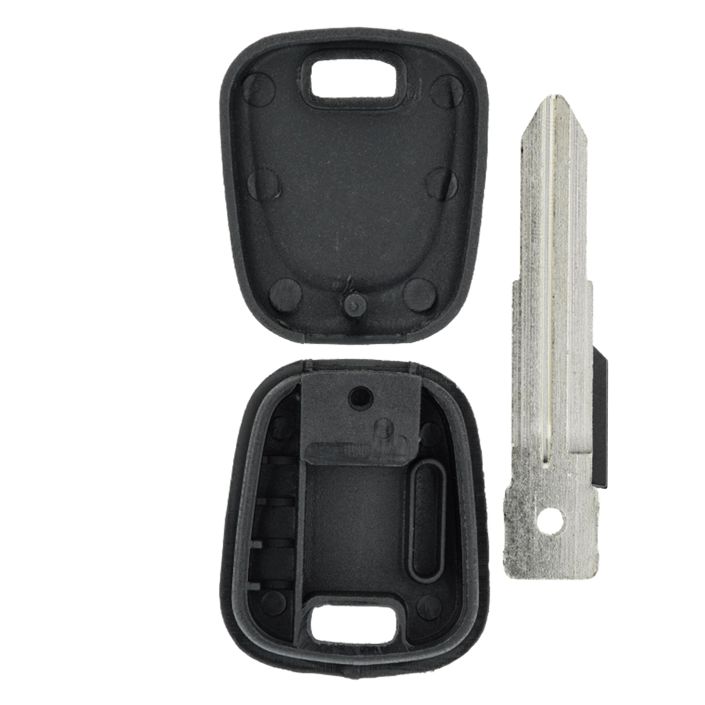 MT-KEY Auto Zünd Schlüssel Rohling ISU5 + ID64 Transponder Wegfahrsperre kompatibel mit Isuzu Fargo II 98-01