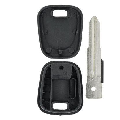 MT-KEY Auto Zünd Schlüssel Rohling ISU5 + ID64 Transponder Wegfahrsperre kompatibel mit Isuzu Fargo II 98-01