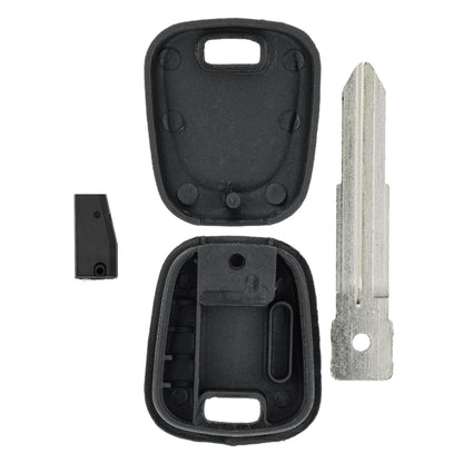 MT-KEY LKW Zünd Schlüssel Rohling ISU5 + ID46 Transponder kompatibel mit Isuzu Elf FFR 500 600 700 FRD 500 FSD 700 850 FSR 700 850 FSS 550 FTR 900 Fts 800 Fvb Fvl 1400 Fvm 1400 Fvr 1000 Fvy 1400 Fvz