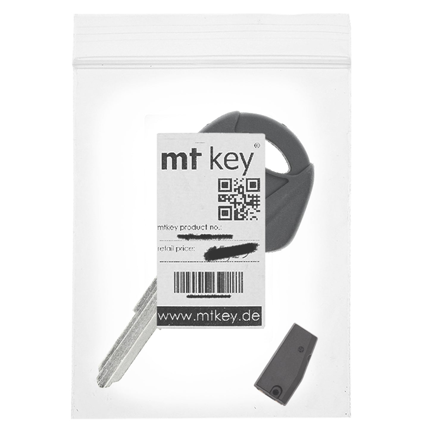 MT-KEY Motorrad Zünd Schlüssel Rohling KW16 + ID62 Transponder kompatibel mit Kawasaki Er-6F Er-6N GTR1400 Jet Ski Ultra Ninja 250R 500R 600 650R Zx-10R Zx-12R ZX-6R ZZR-R1400 Versys 1000 650 Z750