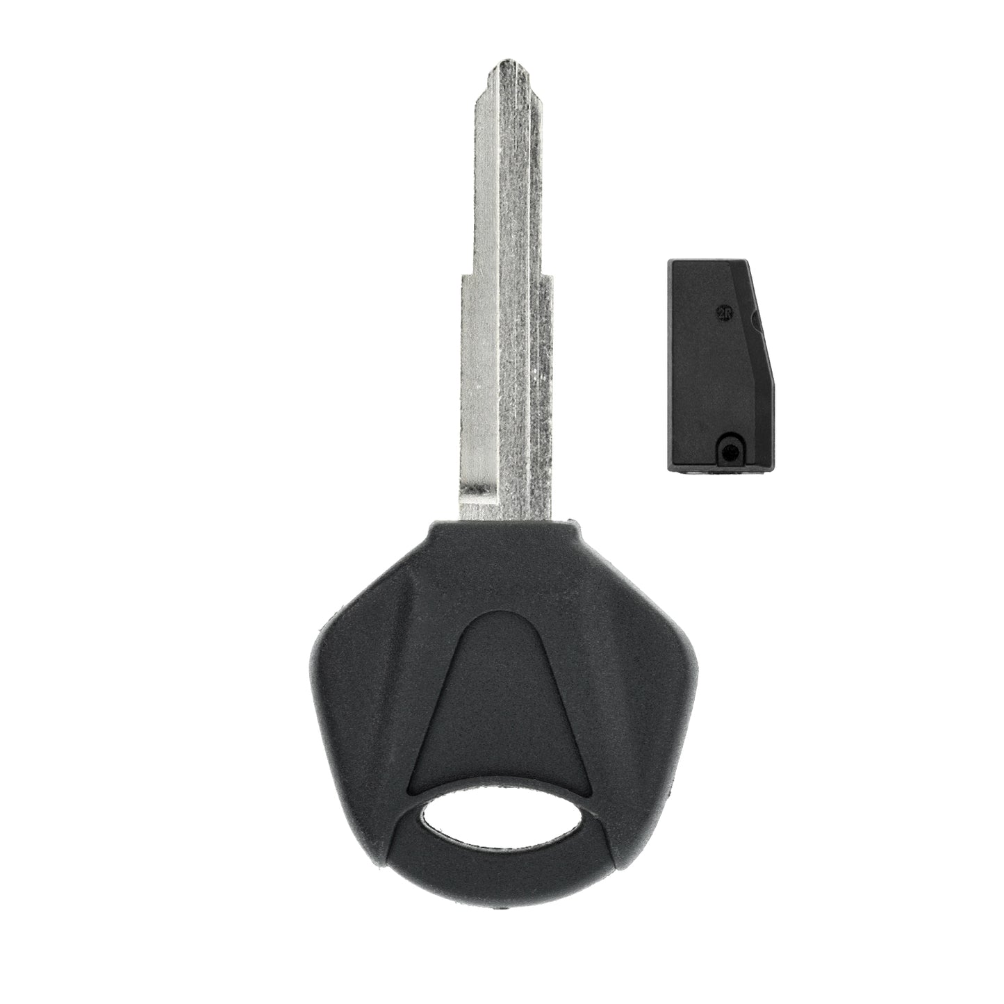 MT-KEY Motorrad Zünd Schlüssel Rohling KW16 + ID62 Transponder kompatibel mit Kawasaki Er-6F Er-6N GTR1400 Jet Ski Ultra Ninja 250R 500R 600 650R Zx-10R Zx-12R ZX-6R ZZR-R1400 Versys 1000 650 Z750