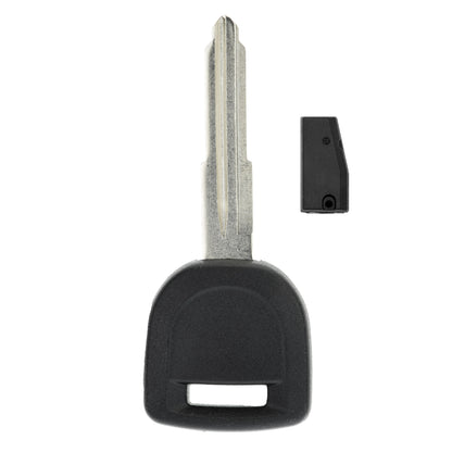 MT-KEY Auto Zünd Schlüssel Rohling MAZ13 + ID12 Transponder Wegfahrsperre kompatibel mit Ford Probe Ab 96 Mazda Mx-3 Ec 95-98 Mx-5 Na 95-98