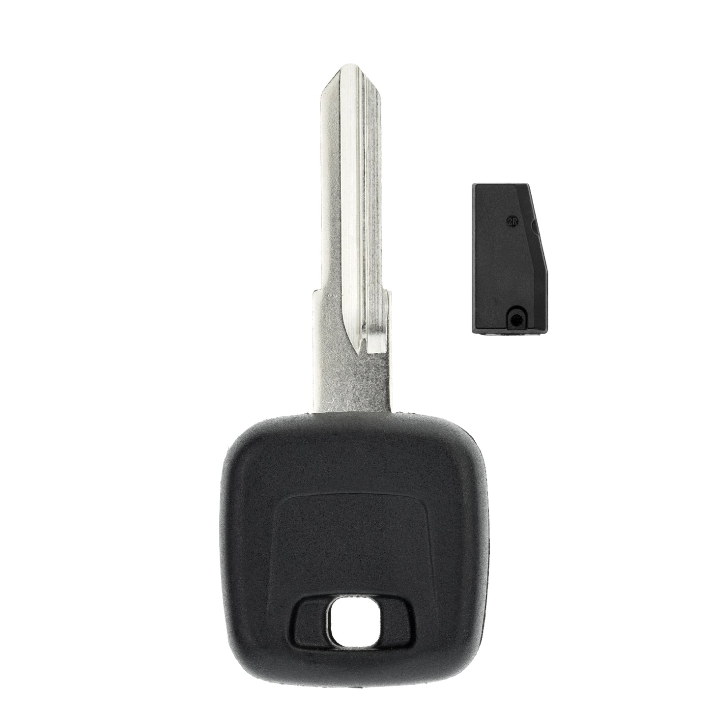 MT-KEY Auto Zünd Schlüssel Rohling NE51 + ID73 Transponder Wegfahrsperre kompatibel mit Volvo 940 96-98 960 96-98