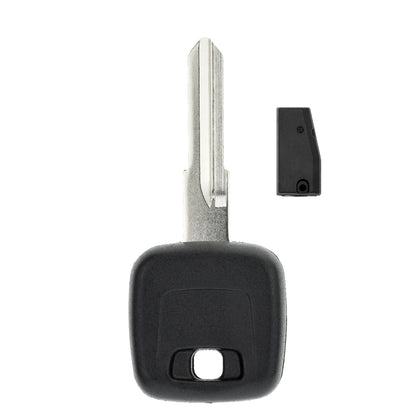MT-KEY Auto Zünd Schlüssel Rohling NE51 + ID73 Transponder Wegfahrsperre kompatibel mit Volvo 940 96-98 960 96-98