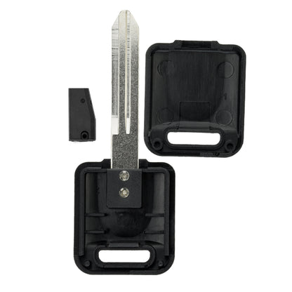 MT-KEY Auto Zünd Schlüssel Rohling NSN19 + ID62 Transponder Wegfahrsperre kompatibel mit Subaru B9 Tribeca 06-11 Baja 05-07 Forester III Sg 04-07 Impreza 04-10 Liberty Bl/Bp 04-10 Outback III 05-09