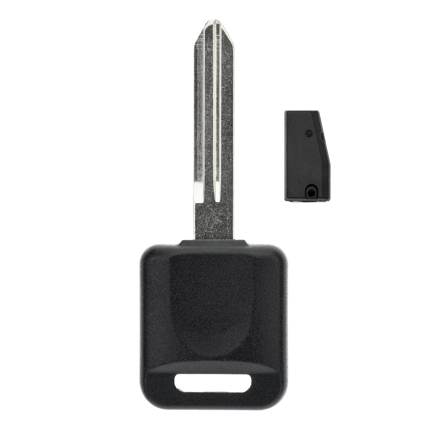 MT-KEY Auto Zünd Schlüssel Rohling NSN19 + ID46 Transponder Wegfahrsperre kompatibel mit Renault Maxity 07-14