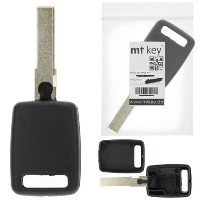 MT KEY Auto Ersatz Schlüssel HU66 kompatibel mit AUDI A4 S4 B5 8D B6 8E 97-04 A6 S6 RS6 C6 4F CABRIO COUPE BJ 96-97 A8 S8 D3 4E 05-10 TT 8N A2 A3 S3 8L A6 S6 C5 Q7 4L