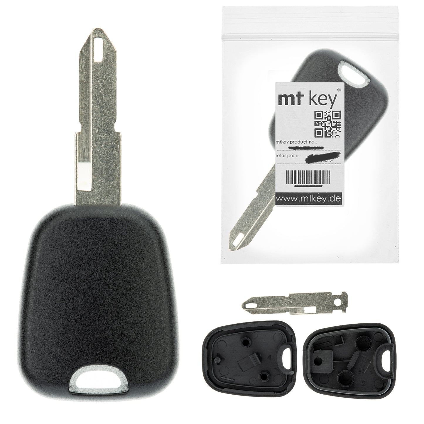 MT KEY Auto Ersatz Schlüssel NE73 kompatibel mit OPEL MOVANO A 98-03 NISSAN INTERSTAR PEUGEOT 206 DAF CF LF XF AB 2002 MAN TGA AB 2003