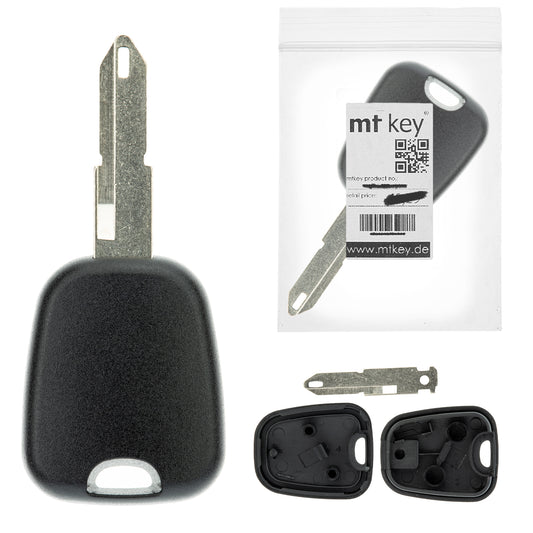 MT KEY Auto Ersatz Schlüssel NE73 kompatibel mit OPEL MOVANO A 98-03 NISSAN INTERSTAR PEUGEOT 206 DAF CF LF XF AB 2002 MAN TGA AB 2003