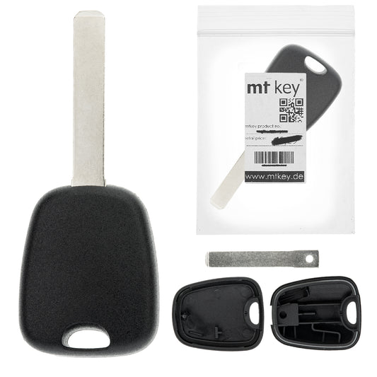 MT KEY Auto Ersatz Schlüssel VA2 kompatibel mit CITROEN BERLINGO I II C2 C3 C6 C1 C3 PICASSO C4 C5 C3 PLURIEL DS5 DS3 DS4 NISSAN NV 400 PEUGEOT 407 508 I 1007 PARTNER II OPEL MOVANO SMART FORTWO 451