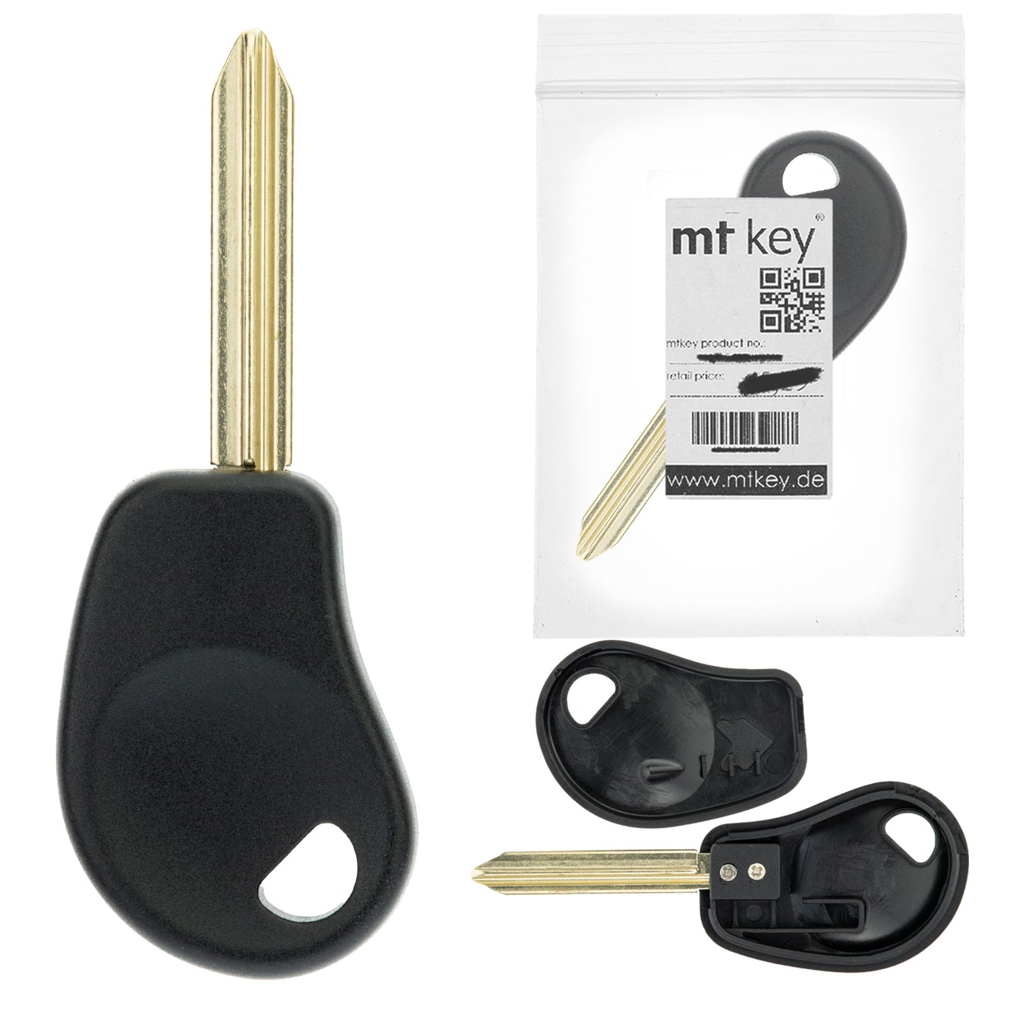 MT KEY Auto Ersatz Schlüssel Rohling SX9 kompatibel mit CITROEN BERLINGO I EVASION I XANTIA X JUMPER SAXO XSARA PICASSO JUMPY FIAT SCUDO I 222 EXPERT I ULYSSE I