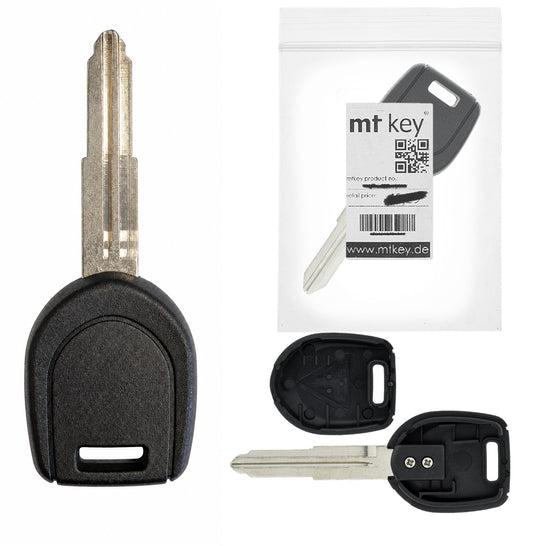 MT KEY Ersatz Schlüssel MIT11R kompatibel mit MITSUBISHI OUTLANDER II CW0W LANCER SW CJ0 COLT V LANCER 96-06 MIRAGE PAJERO PININ MONTERO IO CITROEN C4 AIRCROSS C-ZERO C-CROSSER PEUGEOT 4008 iON 4007