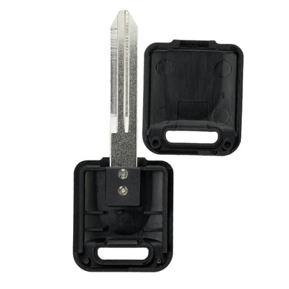 MT KEY Ersatz Schlüssel Rohling NSN19 kompatibel mit SUBARU B9 TRIBECA BAJA LIBERTY FORESTER III SG IMPREZA 04-10 OUTBACK III RENAULT MAXITY 2007-2014 NISSAN CABSTAR F24 RENAULT MAXITY