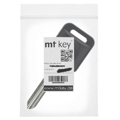 MT KEY Ersatz Schlüssel Rohling NSN19 kompatibel mit SUBARU B9 TRIBECA BAJA LIBERTY FORESTER III SG IMPREZA 04-10 OUTBACK III RENAULT MAXITY 2007-2014 NISSAN CABSTAR F24 RENAULT MAXITY