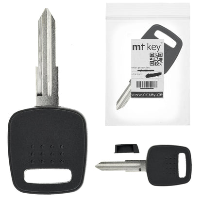 MT KEY Auto Ersatz Schlüssel Rohling NSN11 kompatibel mit SUBARU LEGACY II BD OUTBACK I IMPREZA NISSAN MAXIMA A32 PRIMERA II MICRA II TERRANO II CABSTAR F23 NISSAN MICRA K11 TERRANO R20 MAXIMA A33