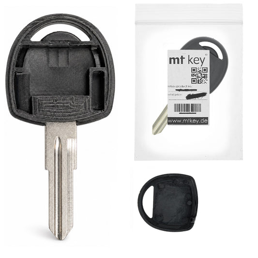 MT KEY Autoschlüssel Ersatzschlüssel Rohling GM15 kompatibel mit ISUZU TROOPER OPEL FRONTERA ZAFIRA A ASTRA F SPEEDSER TIGRA A VECTRA B COMBO II III CORSA B C OMEGA ASTRA G ZAFIRA A