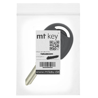 MT KEY Autoschlüssel Ersatzschlüssel Rohling GM15 kompatibel mit ISUZU TROOPER OPEL FRONTERA ZAFIRA A ASTRA F SPEEDSER TIGRA A VECTRA B COMBO II III CORSA B C OMEGA ASTRA G ZAFIRA A