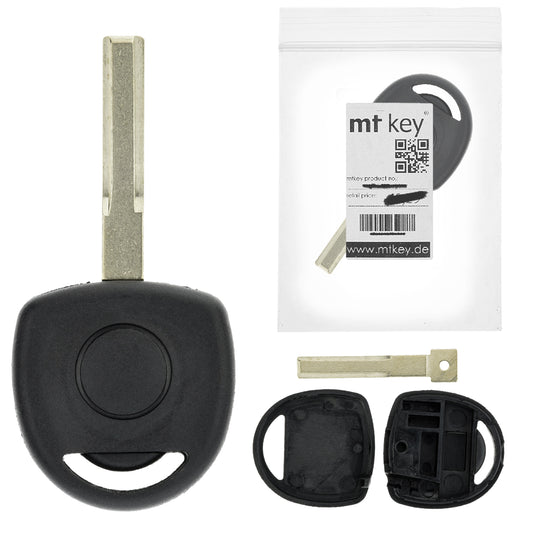 MT KEY Autoschlüssel Ersatzschlüssel Rohling HU43 kompatibel mit ONDA ACCORD V OPEL OMEGA B1 VECTRA B CALIBRA SINTRA VECTRA C SIGNUM