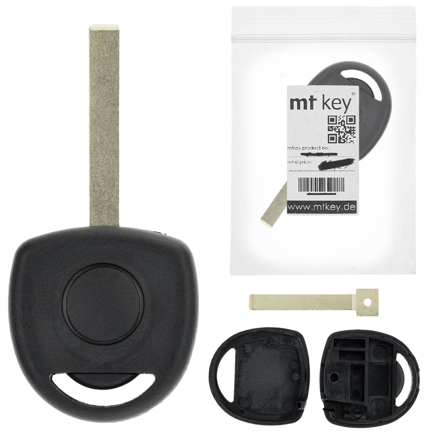 MT KEY Auto Ersatz Schlüssel HU100 kompatibel mit OPEL AMPERA CASCADA MOKKA A ASTRA H K J VECTRA C ADAM INSIGNIA A AGILA A TIGRA B MERIVA A SIGNUM CASCADA CORSA D C E MERIVA B ZAFIRA B