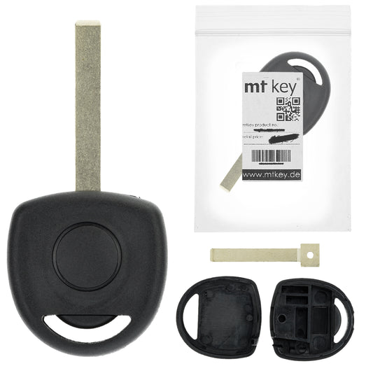 MT KEY Auto Ersatz Schlüssel HU100 kompatibel mit OPEL AMPERA CASCADA MOKKA A ASTRA H K J VECTRA C ADAM INSIGNIA A AGILA A TIGRA B MERIVA A SIGNUM CASCADA CORSA D C E MERIVA B ZAFIRA B