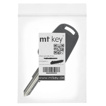 MT KEY Auto Ersatz Schlüssel Rohling DWO5 kompatibel mit CHEVROLET CAPTIVA I EPICA LEGANZA EVANDA DAEWOO MATIZ LANOS LEGANZA OPEL ANTARA