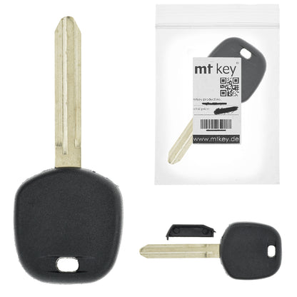 MT KEY Auto Ersatz Schlüssel TOY43 kompatibel mit TOYOTA PRIUS NHW10 NHW11 NHW20 RAV4 CA30W COROLLA X 4RUNNER V VERSO HIACE H200 HILUX N25 WISH CARINA T210 CAMRY CELICA VI T20 T23 COROLLA E11 E12