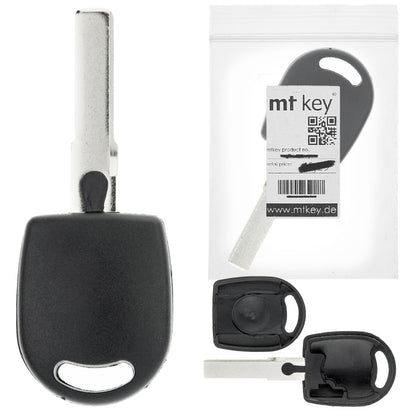 MT KEY Auto Ersatz Schlüssel HU66 kompatibel mit SEAT AROSA 6H S CORDOBA I INCA VW MULTIVAN T4 7D BEETLE 9C EOS 1F CADDY III CRAFTER 2E AMAROK I FOX 5Z JETTA BORA IV 1J2 GOLF III CABRIO LUPO