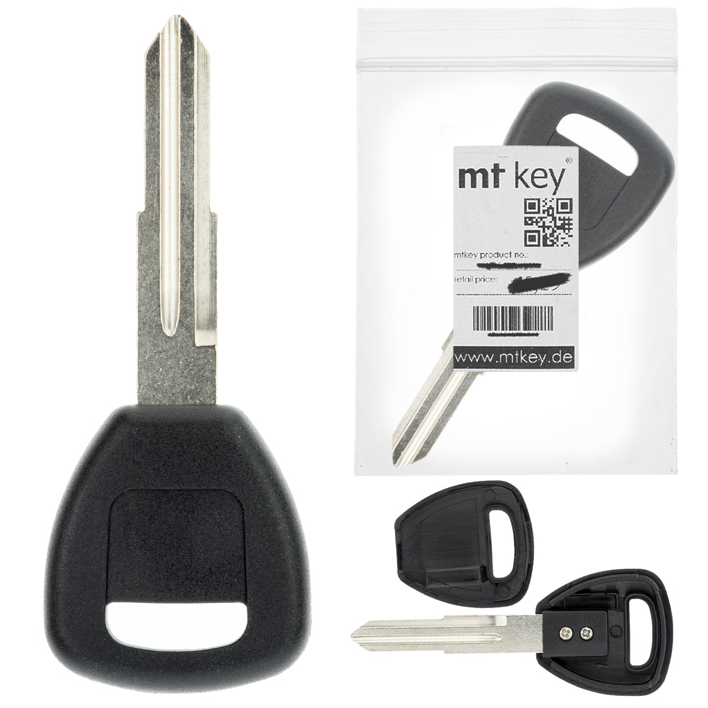 MT KEY Auto Ersatz Schlüssel HON58R kompatibel mit ACURA CL EL INTEGRA MDX NSX RL RSX RL TL TSX