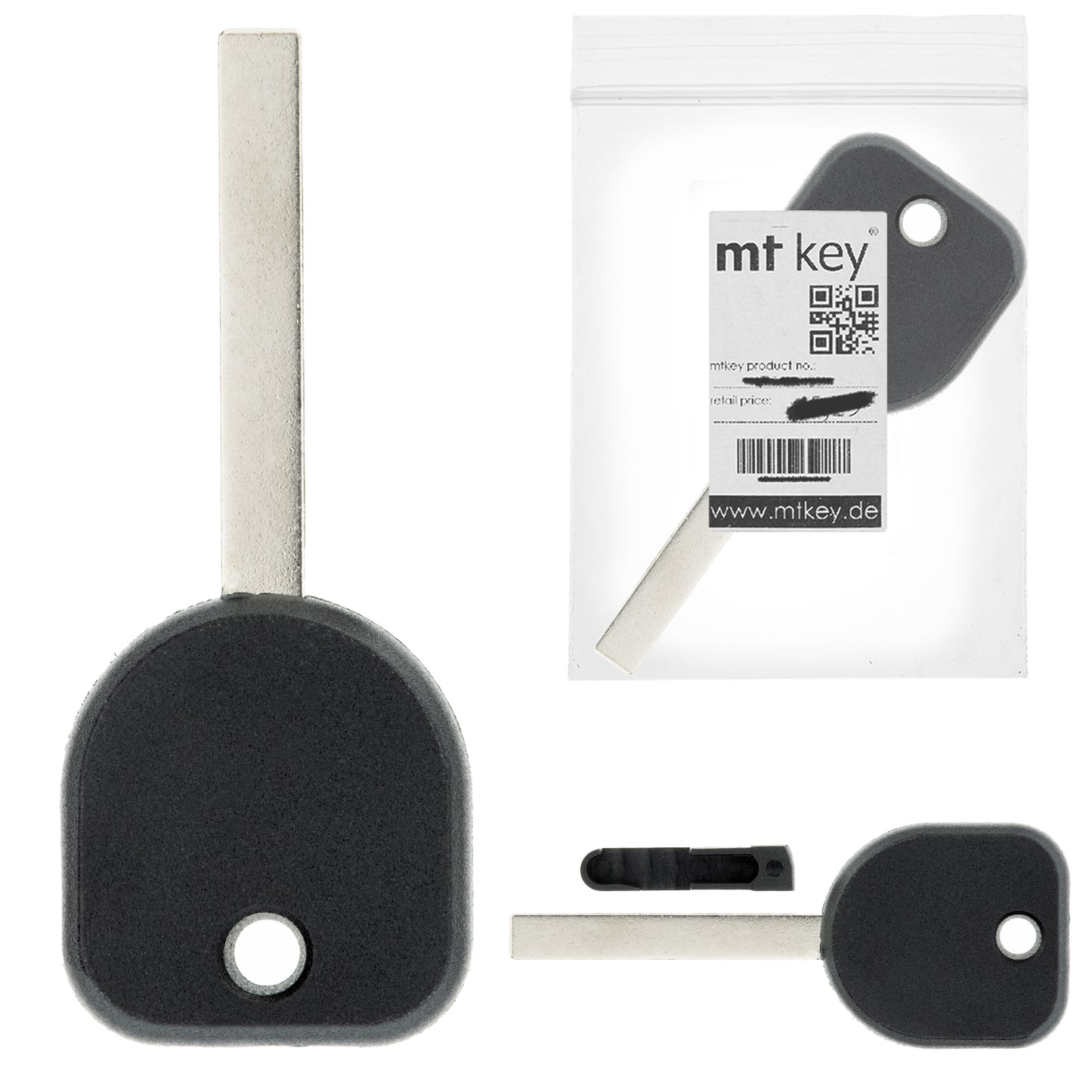 MT KEY Autoschlüssel Ersatzschlüssel Rohling HU100 kompatibel mit BUICK LACROSSE BJ. 2005-2009