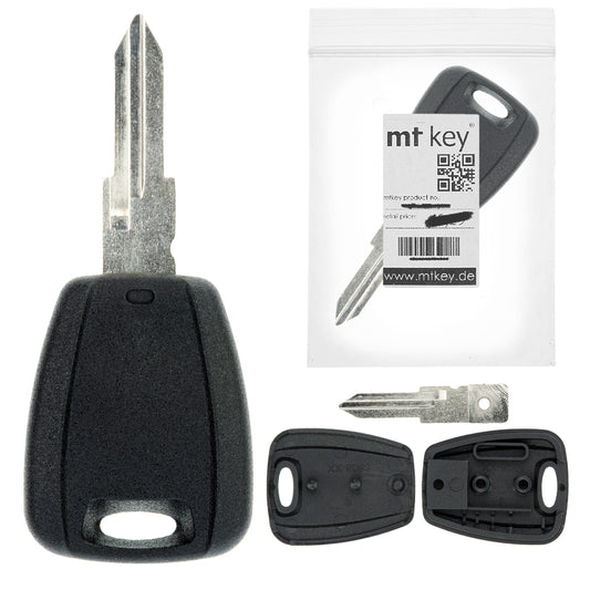 MT KEY Autoschlüssel Ersatzschlüssel Rohling GT16 kompatibel mit ALFA ROMEO 164 / 164 PLUS 95-98