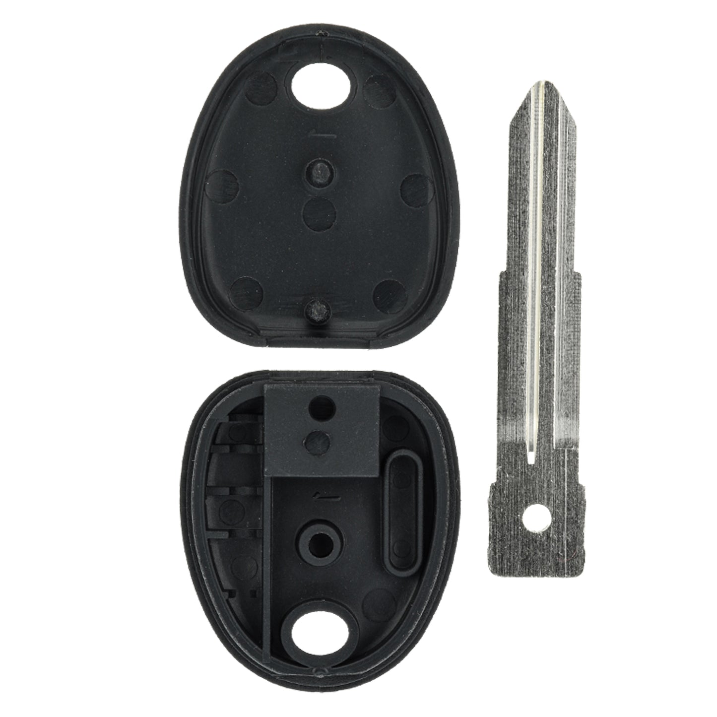 MT KEY Autoschlüssel Ersatzschlüssel Rohling HYN10 kompatibel mit HYUNDAI ATOS I PRIME VERNA PONY