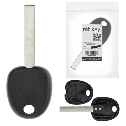MT KEY Autoschlüssel Ersatzschlüssel Rohling HU134 kompatibel mit KIA VENGA BJ. 2009-2014