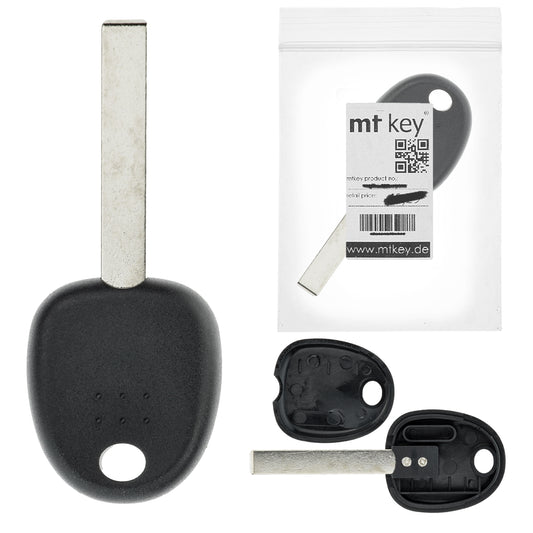 MT KEY Autoschlüssel Ersatzschlüssel Rohling HU134 kompatibel mit KIA VENGA BJ. 2009-2014