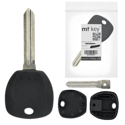 MT KEY Auto Ersatz Schlüssel Rohling HYN14R kompatibel mit HYUNDAI TUCSON II EL BJ 2009-2015