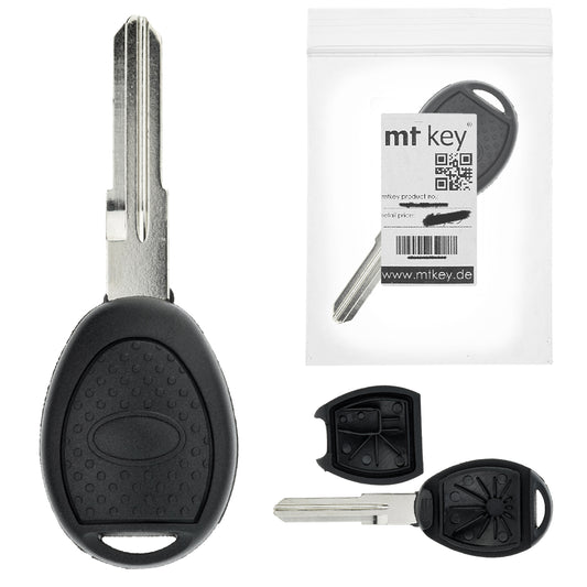 MT KEY Auto Ersatz Schlüssel Rohling NE75 kompatibel mit LAND ROVER FREELANDER I LN BJ 2003-2006