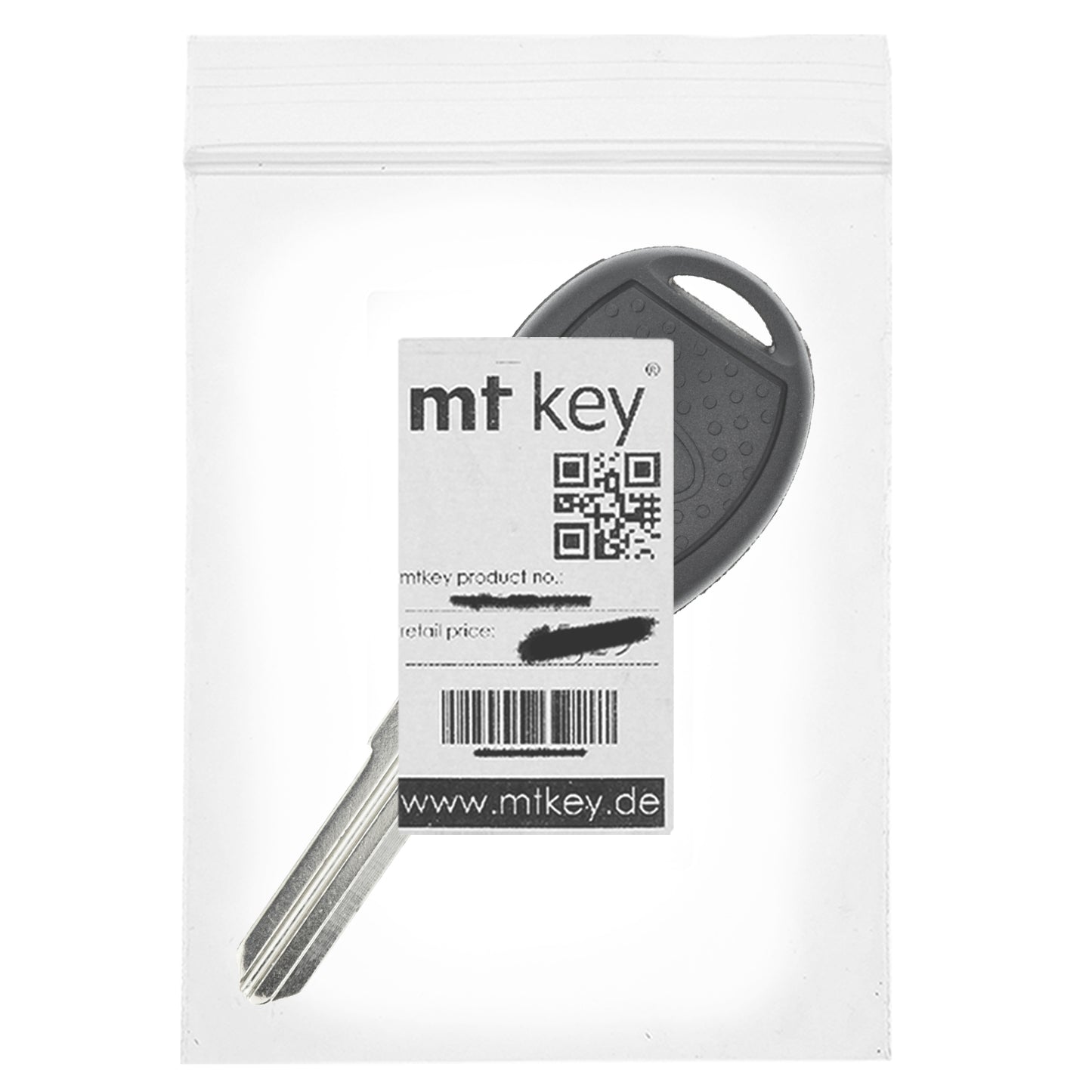 MT KEY Auto Ersatz Schlüssel Rohling NE75 kompatibel mit LAND ROVER FREELANDER I LN BJ 2003-2006