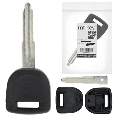 MT KEY Autoschlüssel Ersatzschlüssel Rohling MAZ13 kompatibel mit MAZDA MX-3 EC MX-5 NA 95-98
