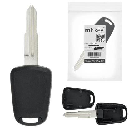 MT KEY Autoschlüssel Ersatzschlüssel Rohling DWO4 / DWO5  kompatibel mit CHEVROLET NUBIRA SW J200 DAEWOO