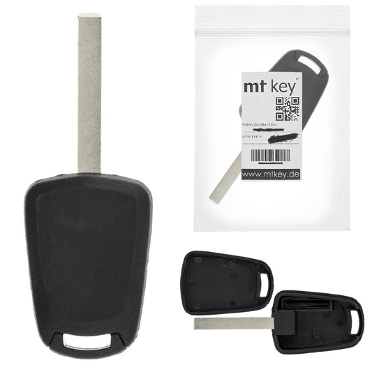 MT KEY Autoschlüssel Ersatzschlüssel Rohling GM45 kompatibel mit PONTIAC G8 BJ. 2008-2009