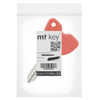 MT KEY Ersatz Schlüssel Rohling GT15R kompatibel mit PIAGGIO BEVERLY FLY LIBERTY AB03