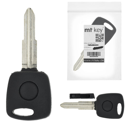 MT KEY Autoschlüssel Ersatzschlüssel Rohling SSY3 kompatibel mit SSANGYONG ACTYON KYRON REXTON